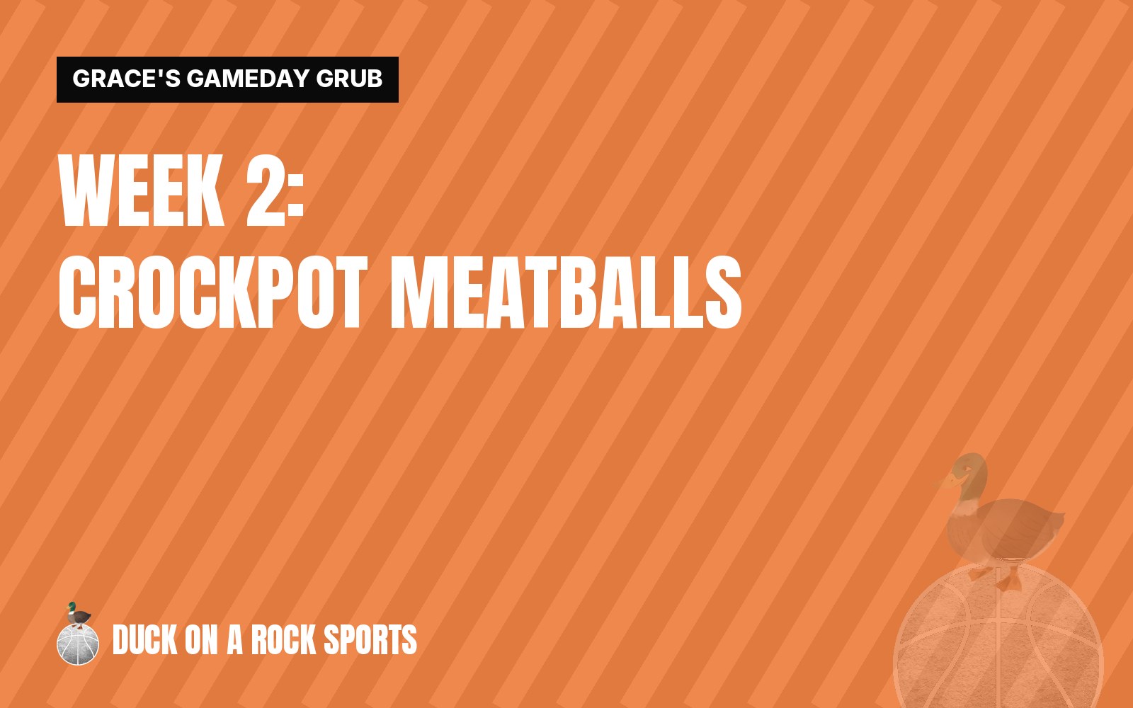The Lazy Crockpot Meatballs You Need This October