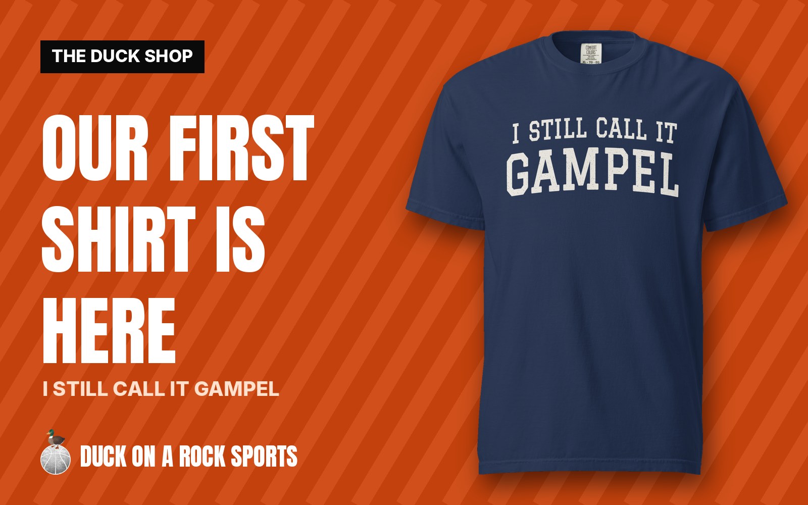 The “I Still Call It Gampel” Tee Is Here